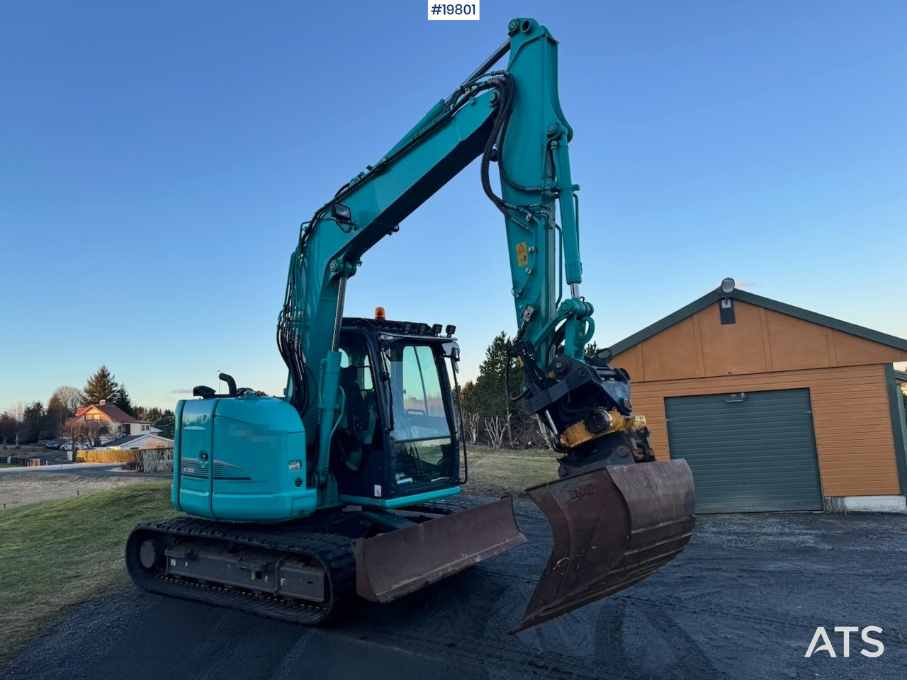 Gravemaskine Kobelco SK75SR-3E: billede 9