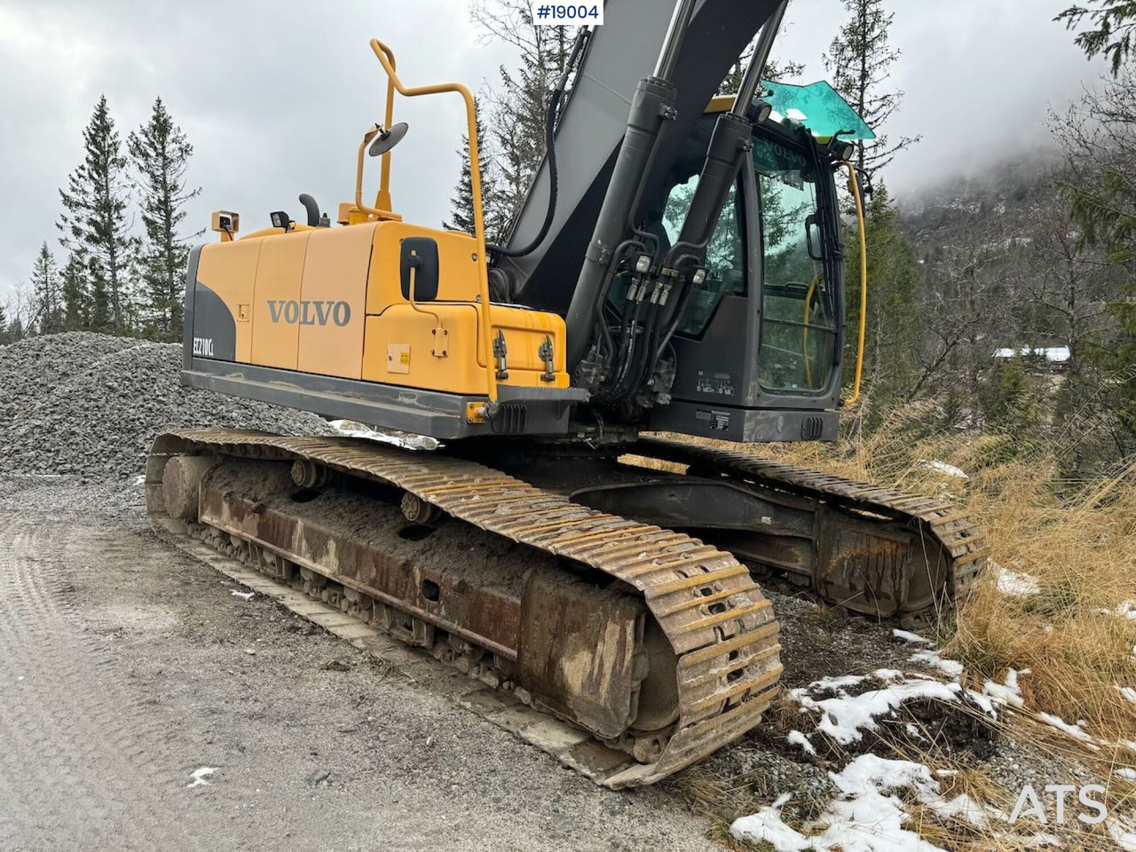 Gravemaskine Volvo EC210CL: billede 8