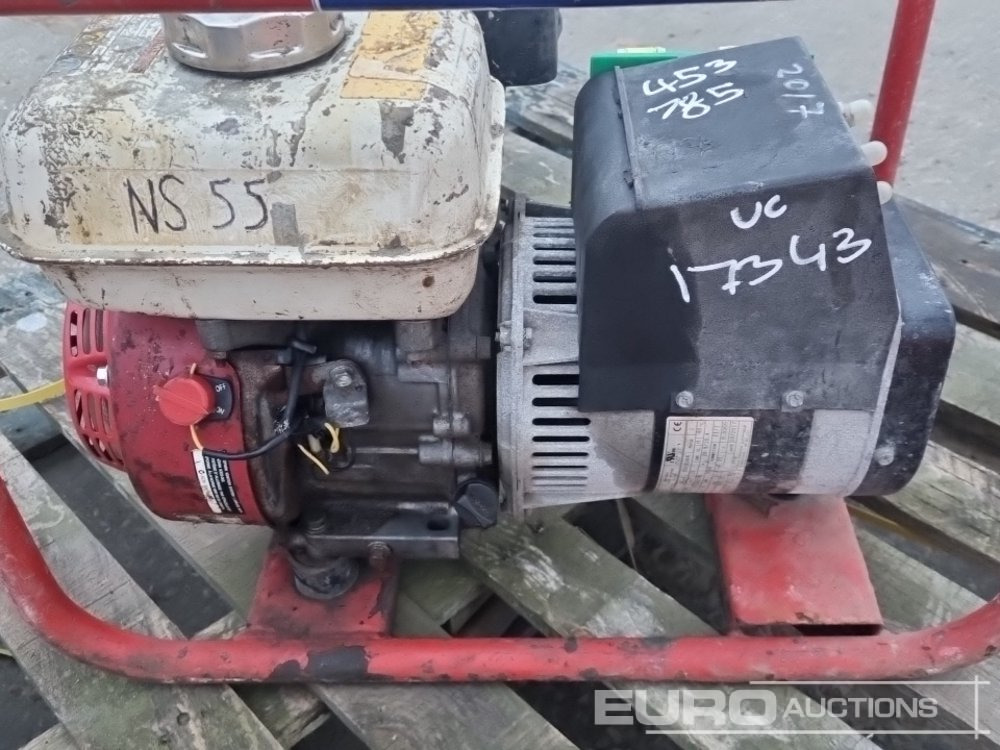 Strømgenerator 2.4kVA Generator, Honda Engine: billede 12