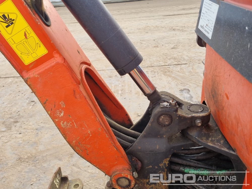 Minigravemaskine 2018 Kubota KX008-3: billede 17