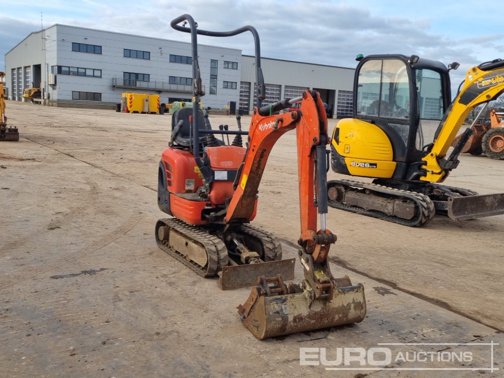 Minigravemaskine 2018 Kubota KX008-3: billede 6