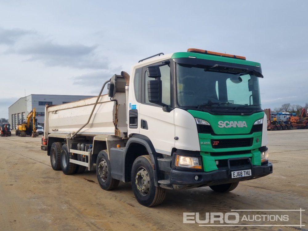 Tipvogn lastbil 2019 Scania P410XT: billede 7