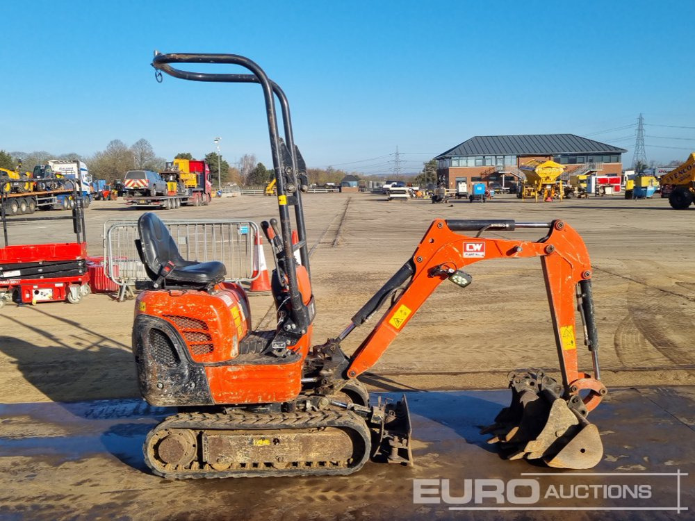 Minigravemaskine 2020 Kubota KX008-3: billede 6