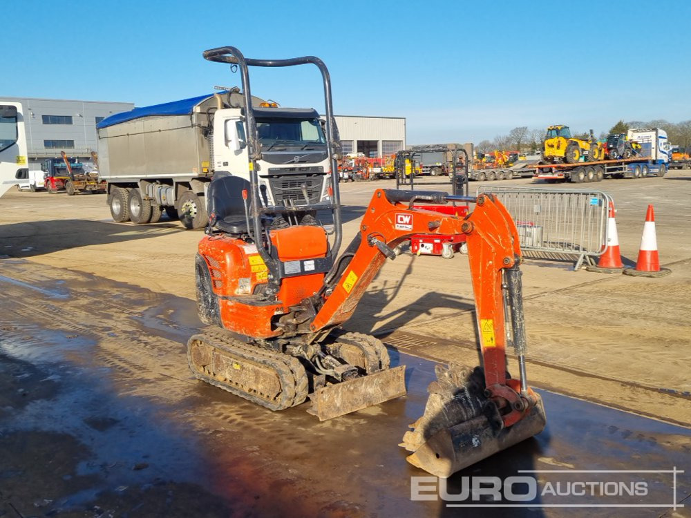 Minigravemaskine 2020 Kubota KX008-3: billede 7