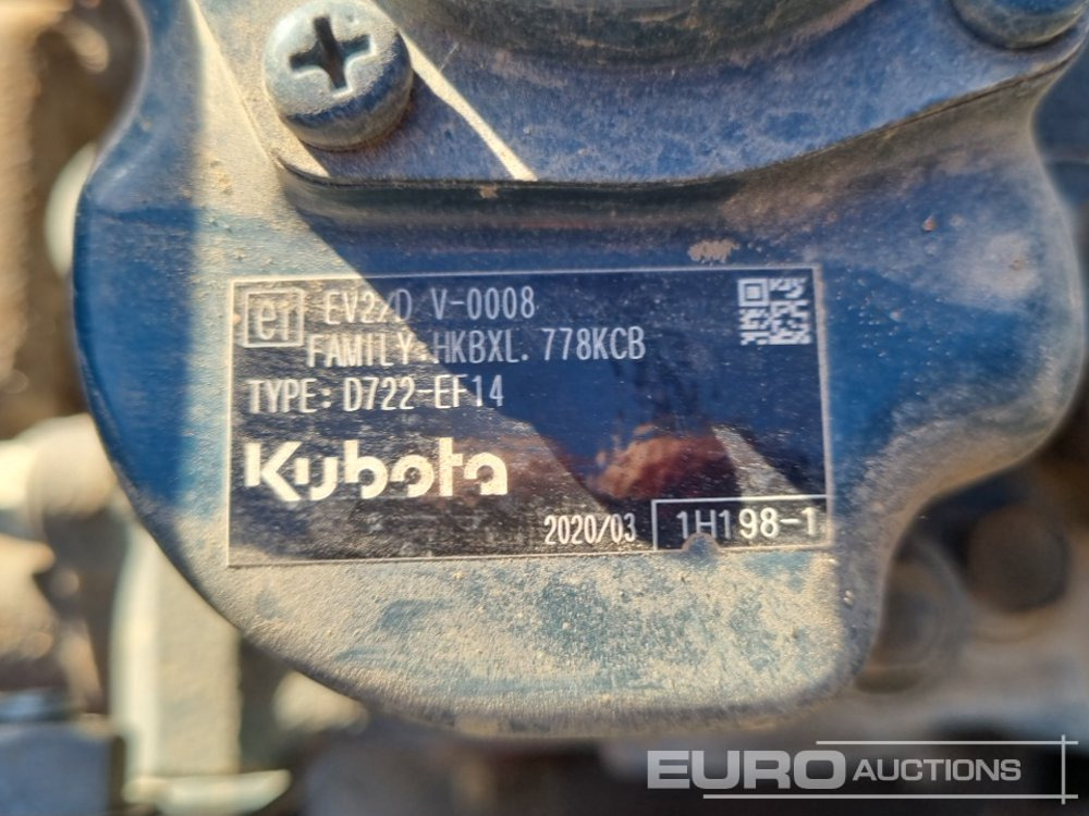 Minigravemaskine 2020 Kubota KX008-3: billede 46