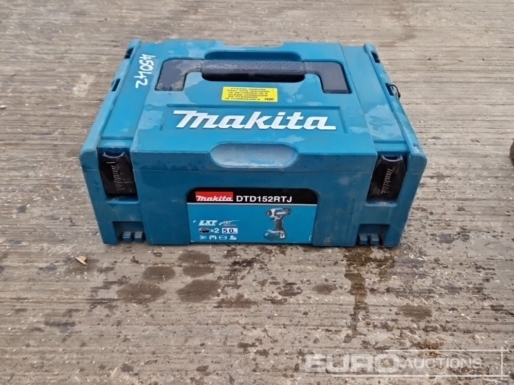 Bygningsudstyr Makita 110Volt Impact Gun, 110Volt Hammer Drill, Battery Impact Gun (2 of), Battery Hammer Drill, Spectra Laser Level: billede 20