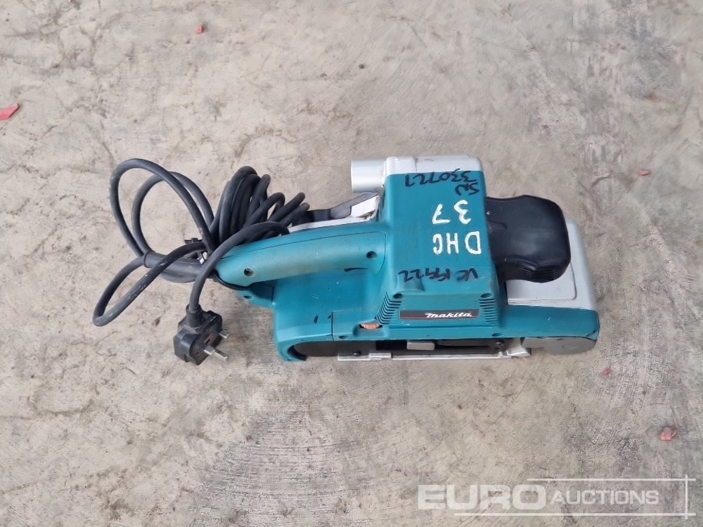 Bygningsudstyr Makita 9404 240 Volt Belt Sander: billede 6