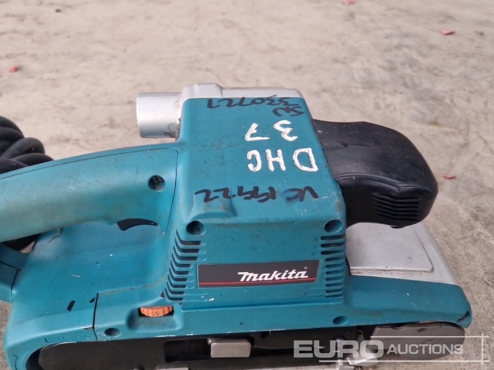 Bygningsudstyr Makita 9404 240 Volt Belt Sander: billede 13