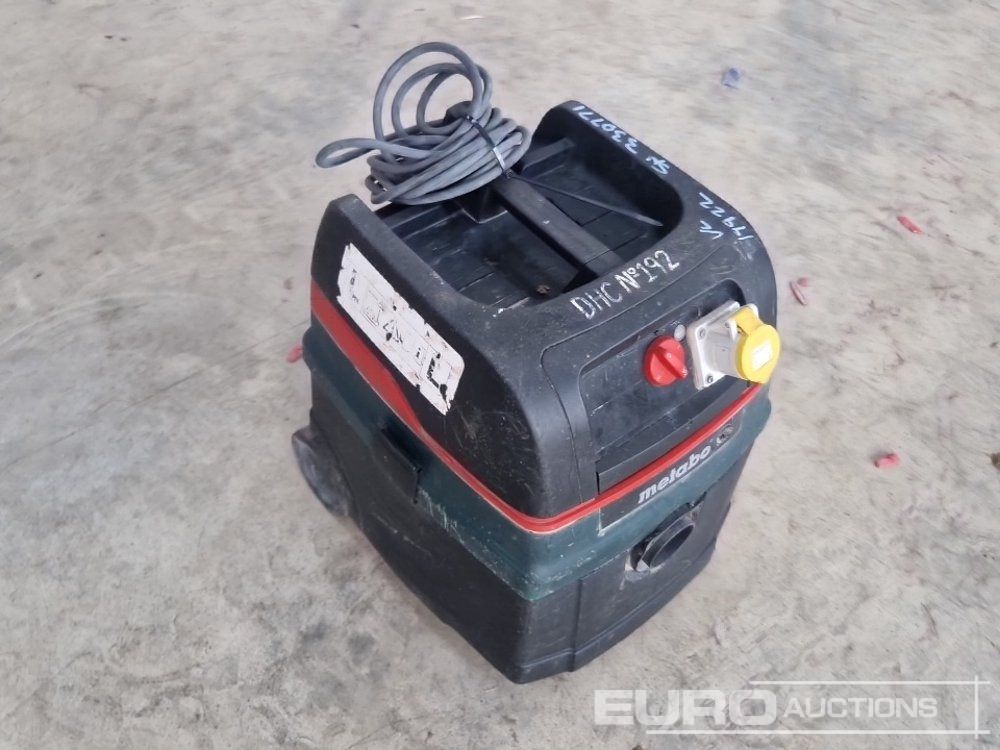 Bygningsudstyr Metabo ASR25LSC 110 Volt Industrial Vacuum Cleaner: billede 7