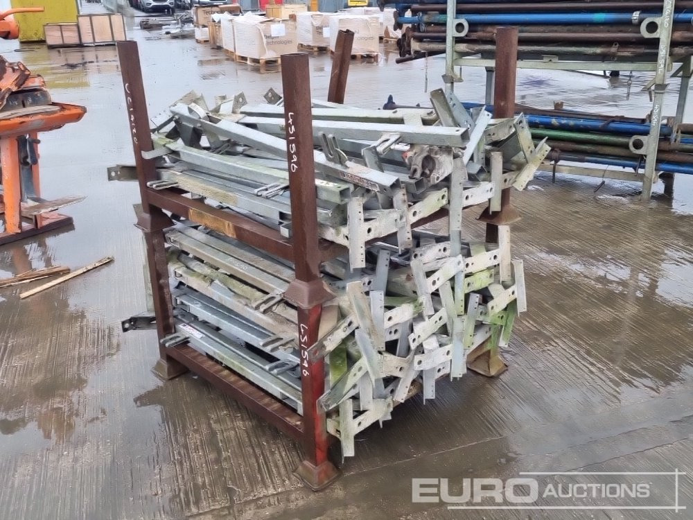 Bygningsudstyr Stillage of Scaffold Ancor Posts (2 of): billede 8