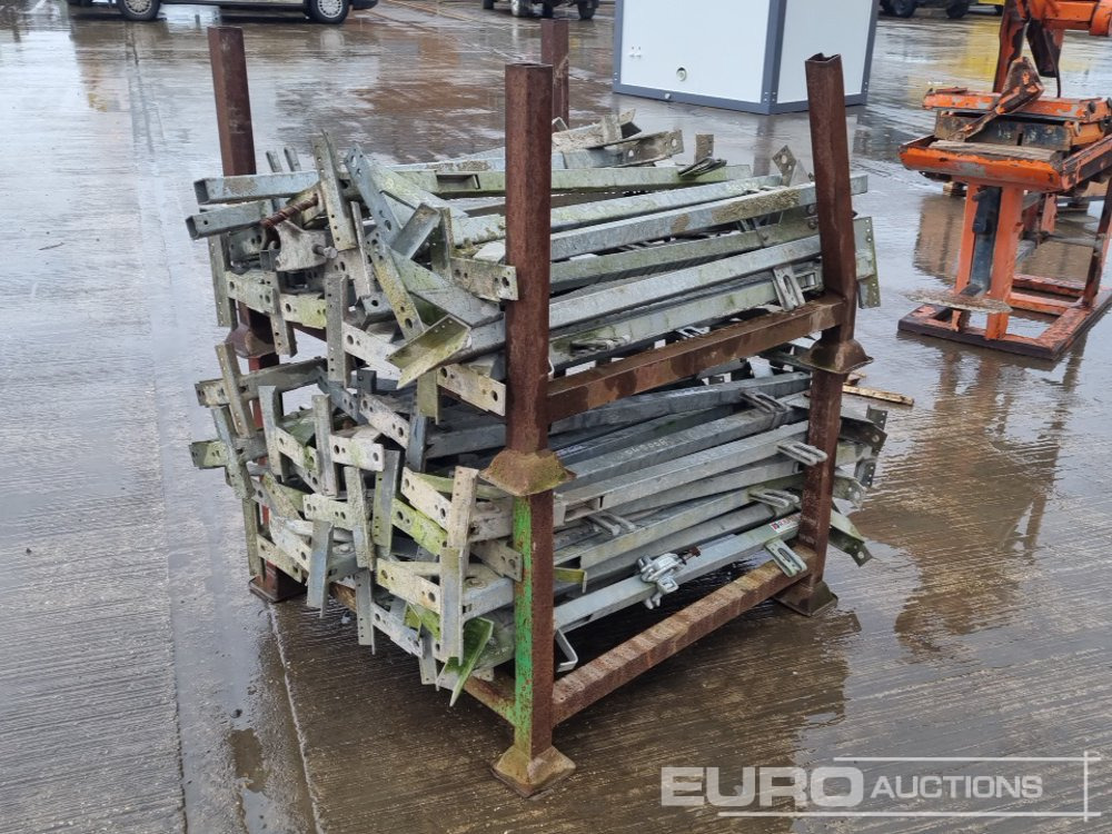 Bygningsudstyr Stillage of Scaffold Ancor Posts (2 of): billede 6